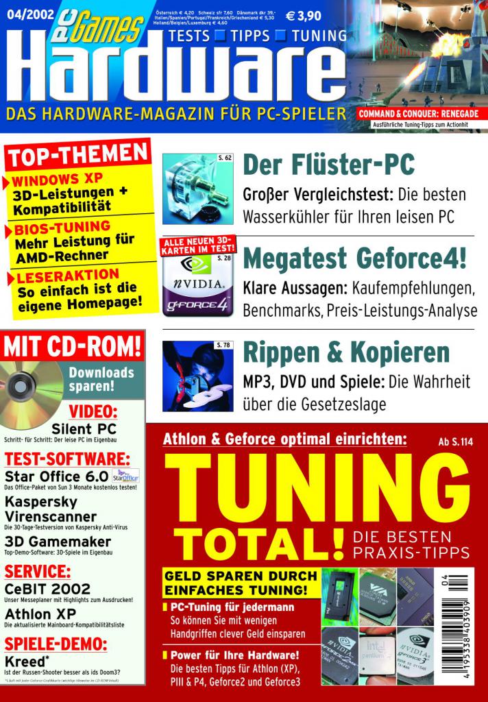 [05/08/2007] PCGH Ausgabe 04/2002