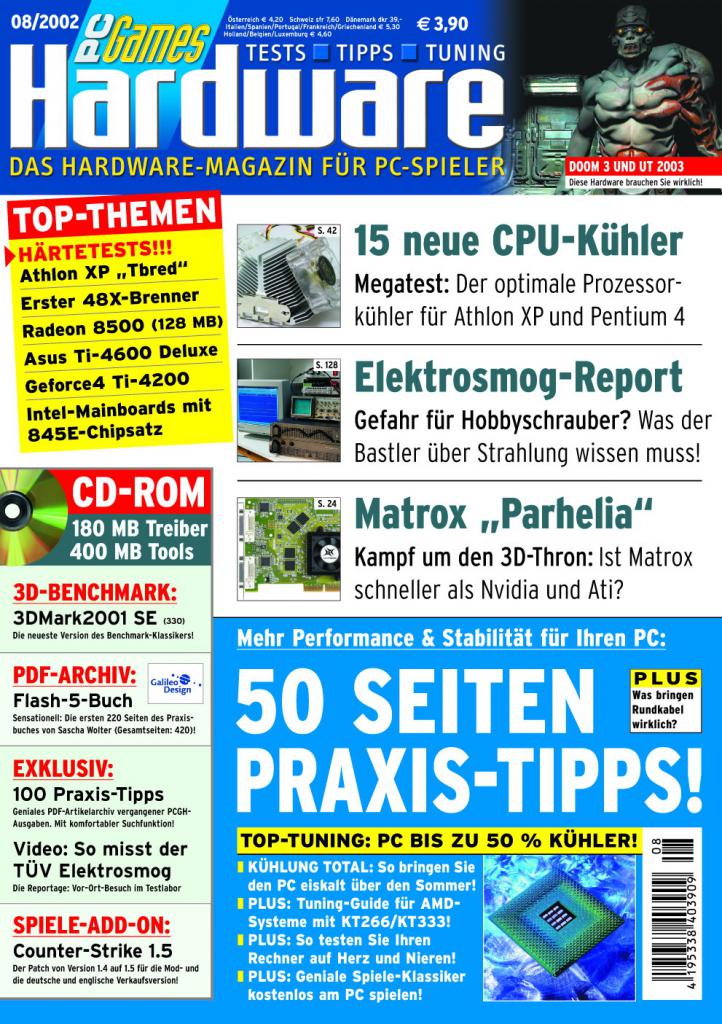 [05/08/2007] PCGH Ausgabe 08/2002