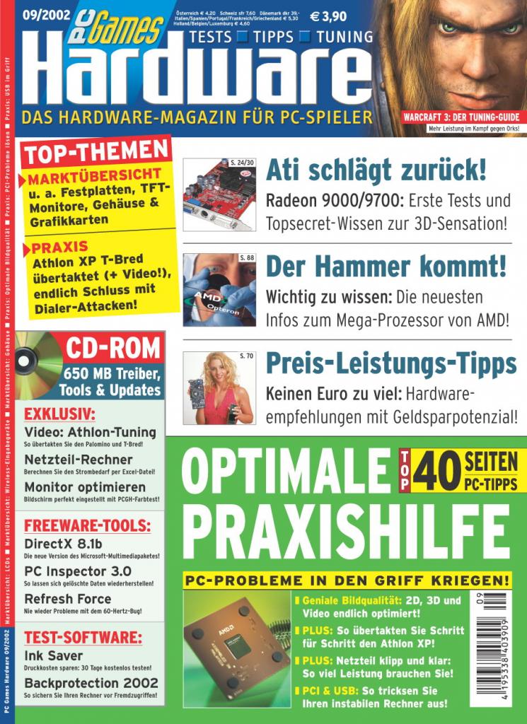 [05/08/2007] PCGH Ausgabe 09/2002