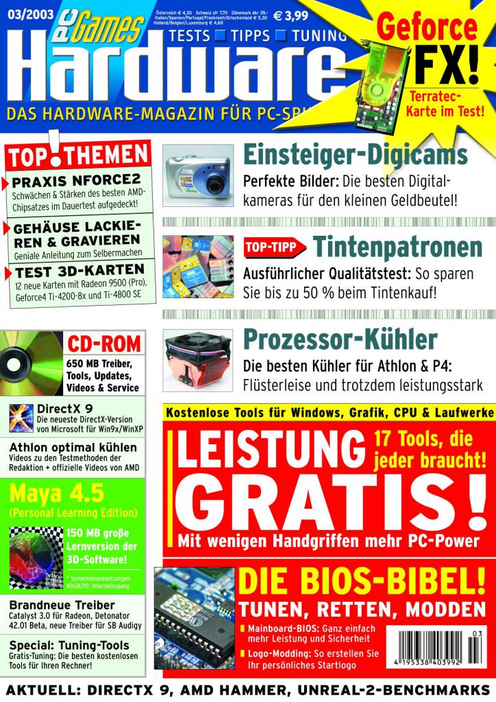[10/08/2007] PCGH Ausgabe 03/2003