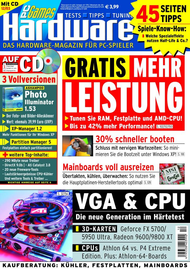 [10/08/2007] PCGH Ausgabe 12/2003