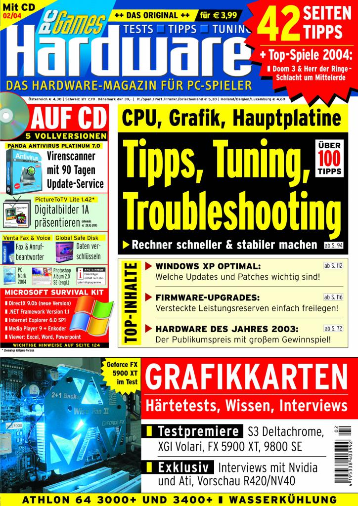 [10/08/2007] PCGH Ausgabe 02/2004