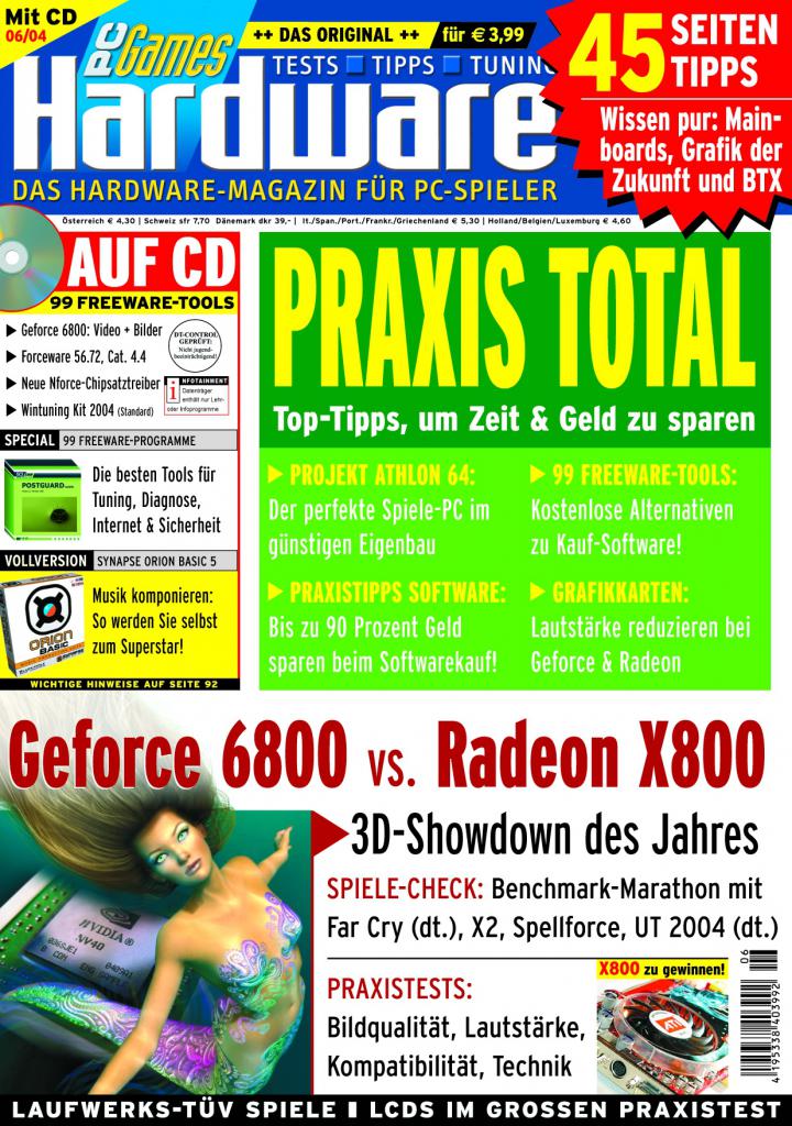[10/08/2007] PCGH Ausgabe 06/2004