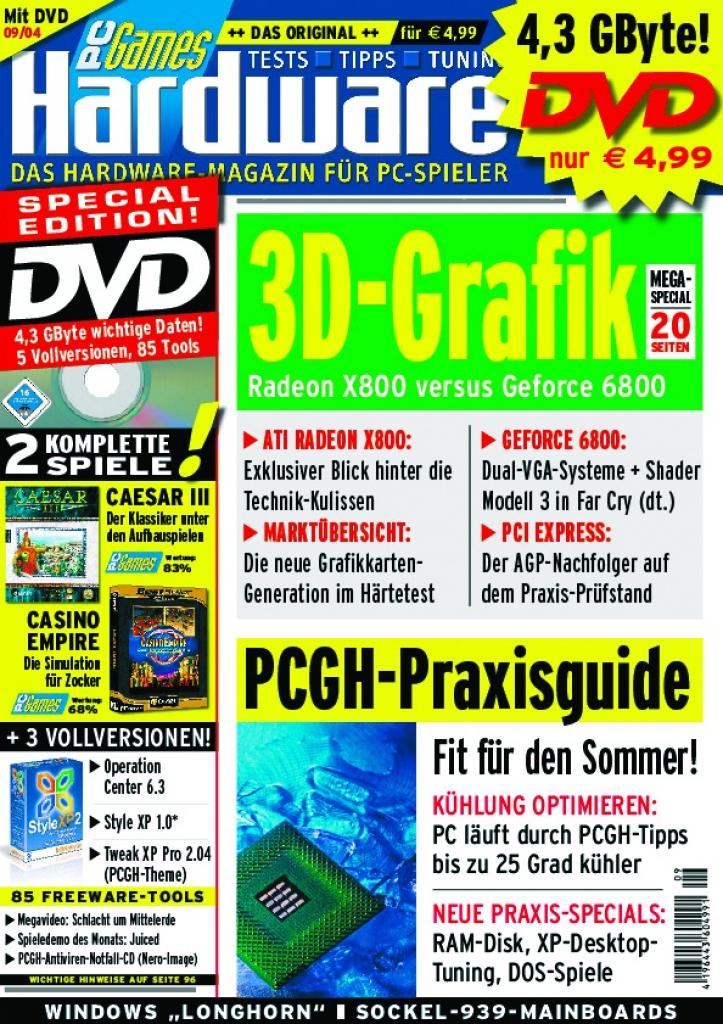 [10/08/2007] PCGH Ausgabe 09/2004