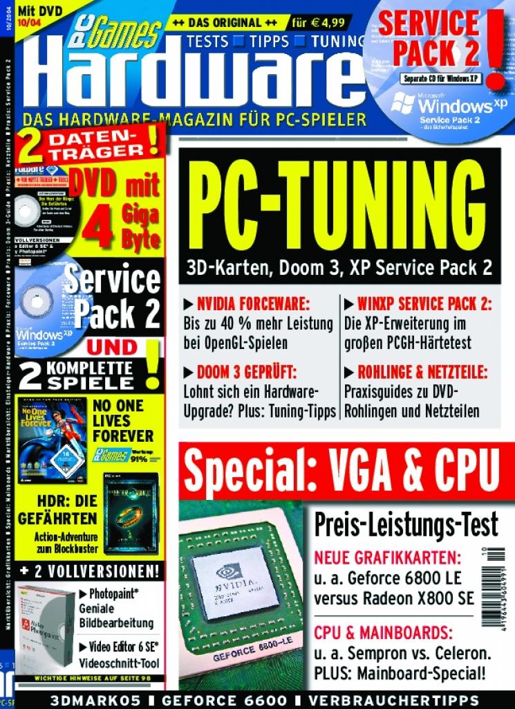 [10/08/2007] PCGH Ausgabe 10/2004