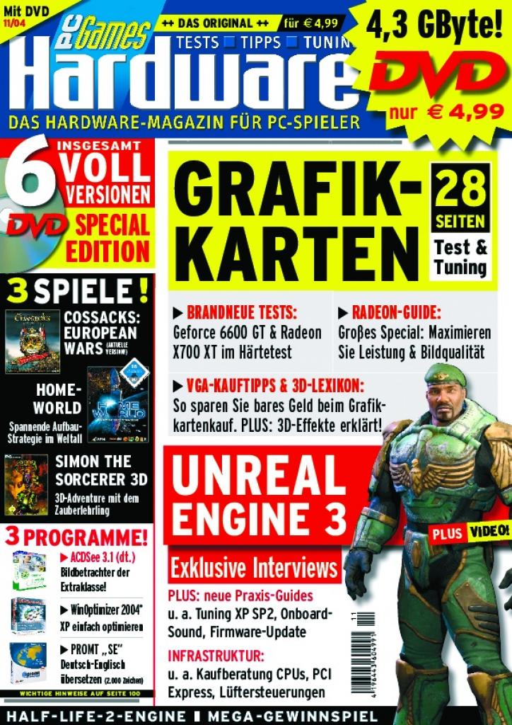 [10/08/2007] PCGH Ausgabe 11/2004