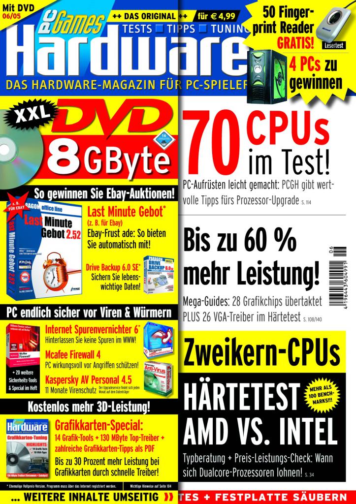 [10/08/2007] PCGH-Ausgabe 06/2005
