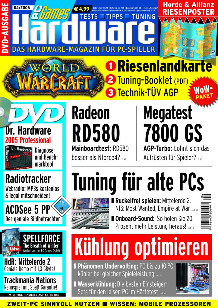 [10/08/2007] PCGH-Ausgabe 04/2006