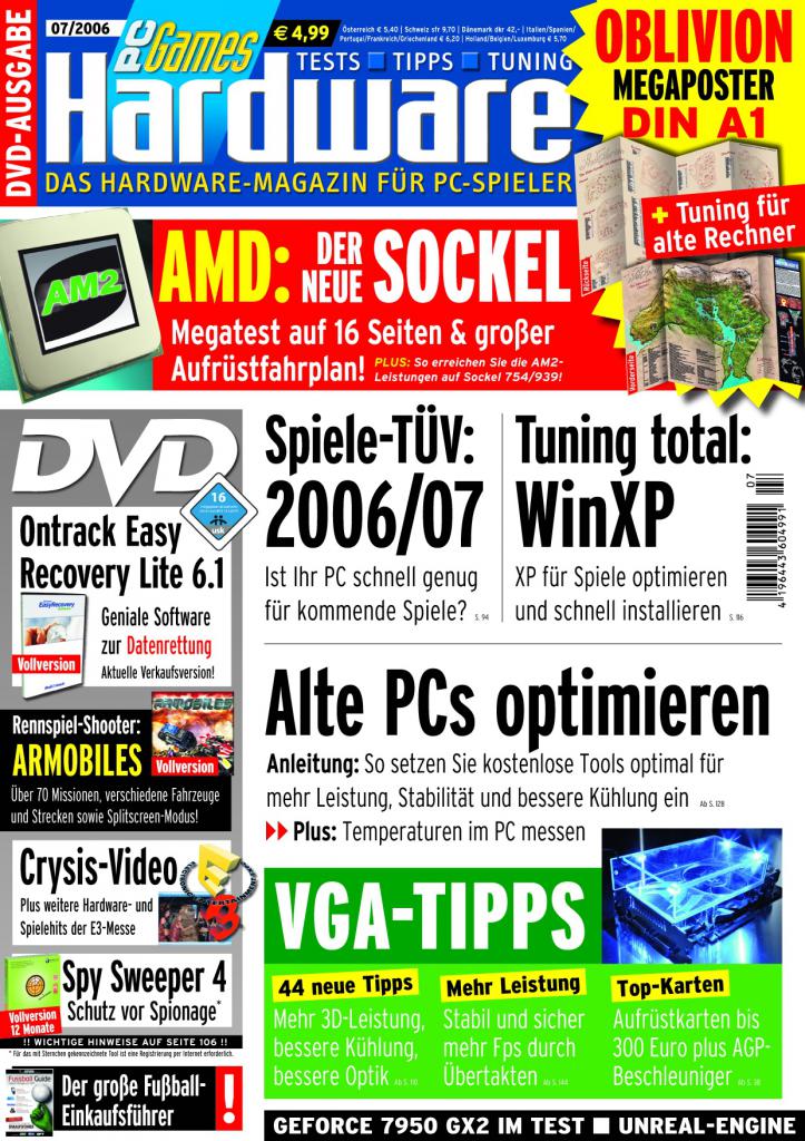 [10/08/2007] PCGH-Ausgabe 07/2006