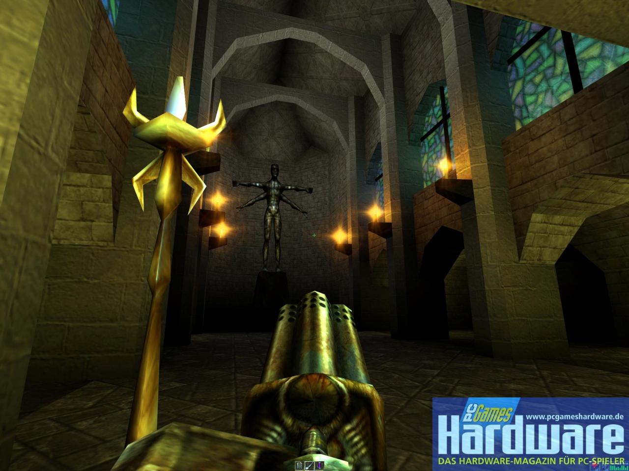 [19/08/2007] Unreal in 8.192x6.144 Pixeln interner Auflösung (Bild: PCGH)