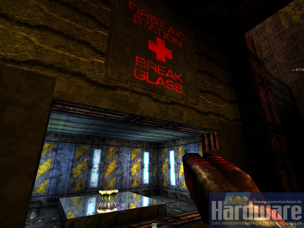 [18/08/2007] Unreal in 8.192x6.144 Pixeln interner Auflösung (Bild: PCGH)