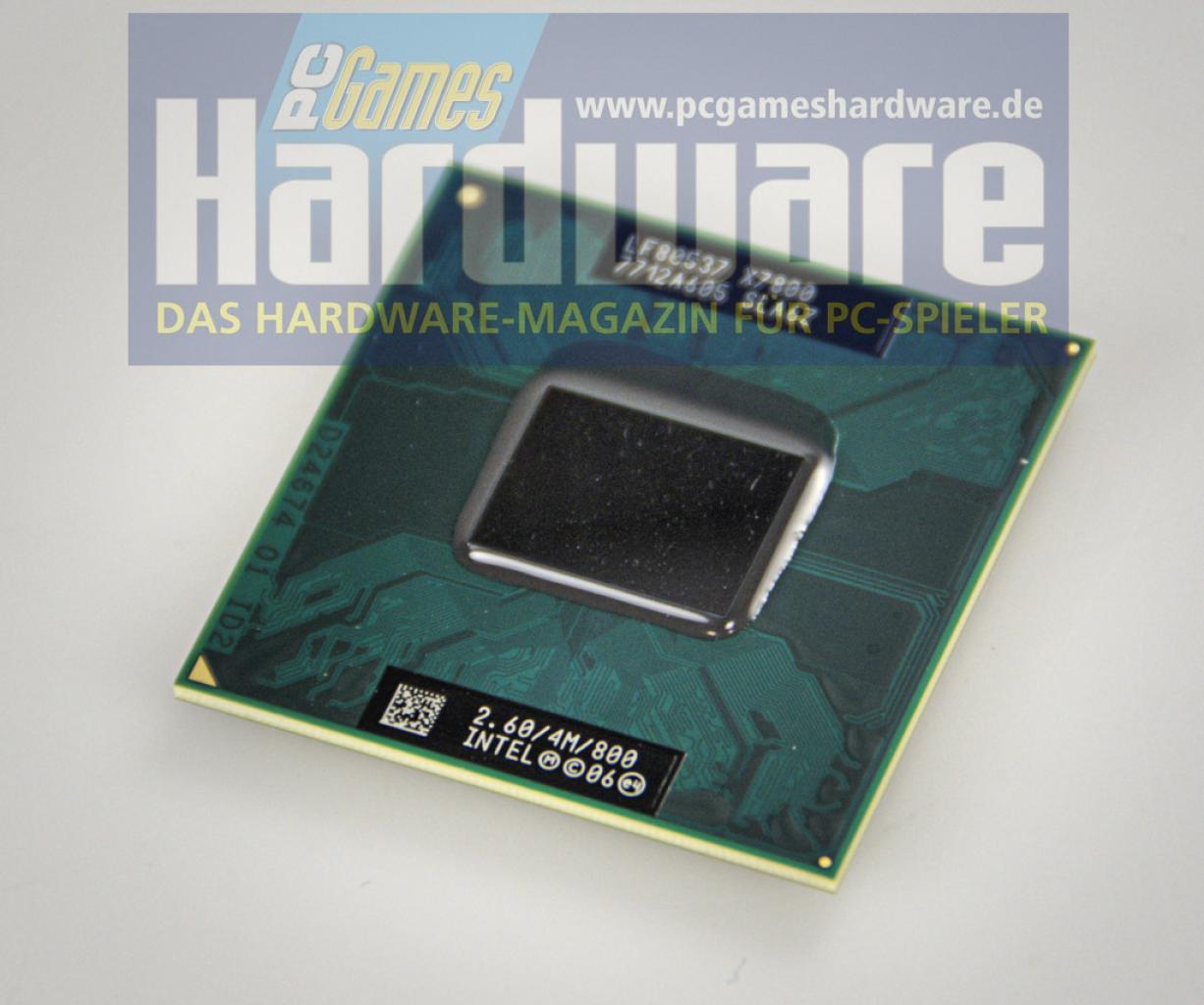 [22/08/2007] Core 2 Extreme Mobile X7800 (Bild: PCGH)