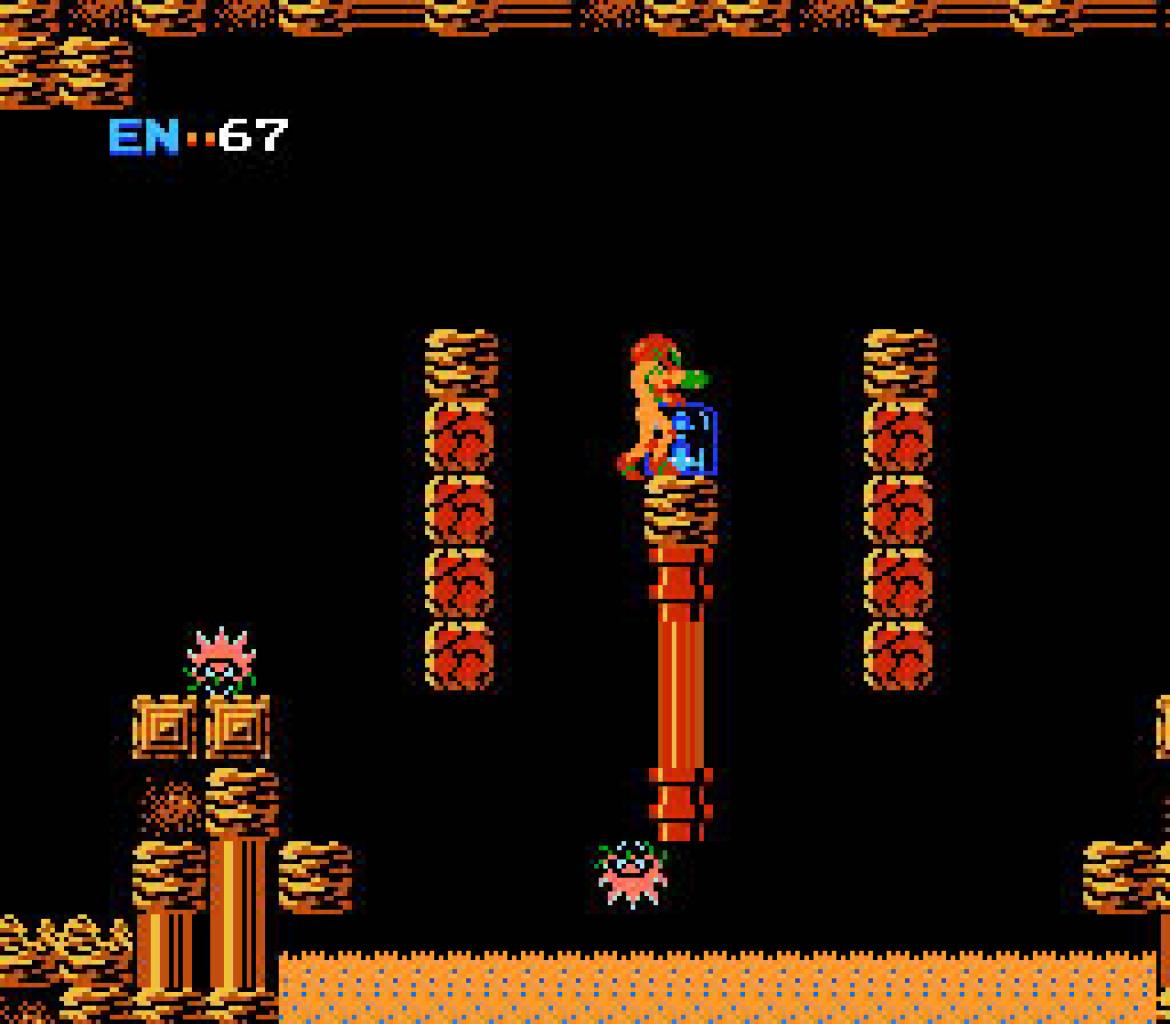 [03/08/2007] Metroid auf dem NES (Bild: consoleclassix.com)