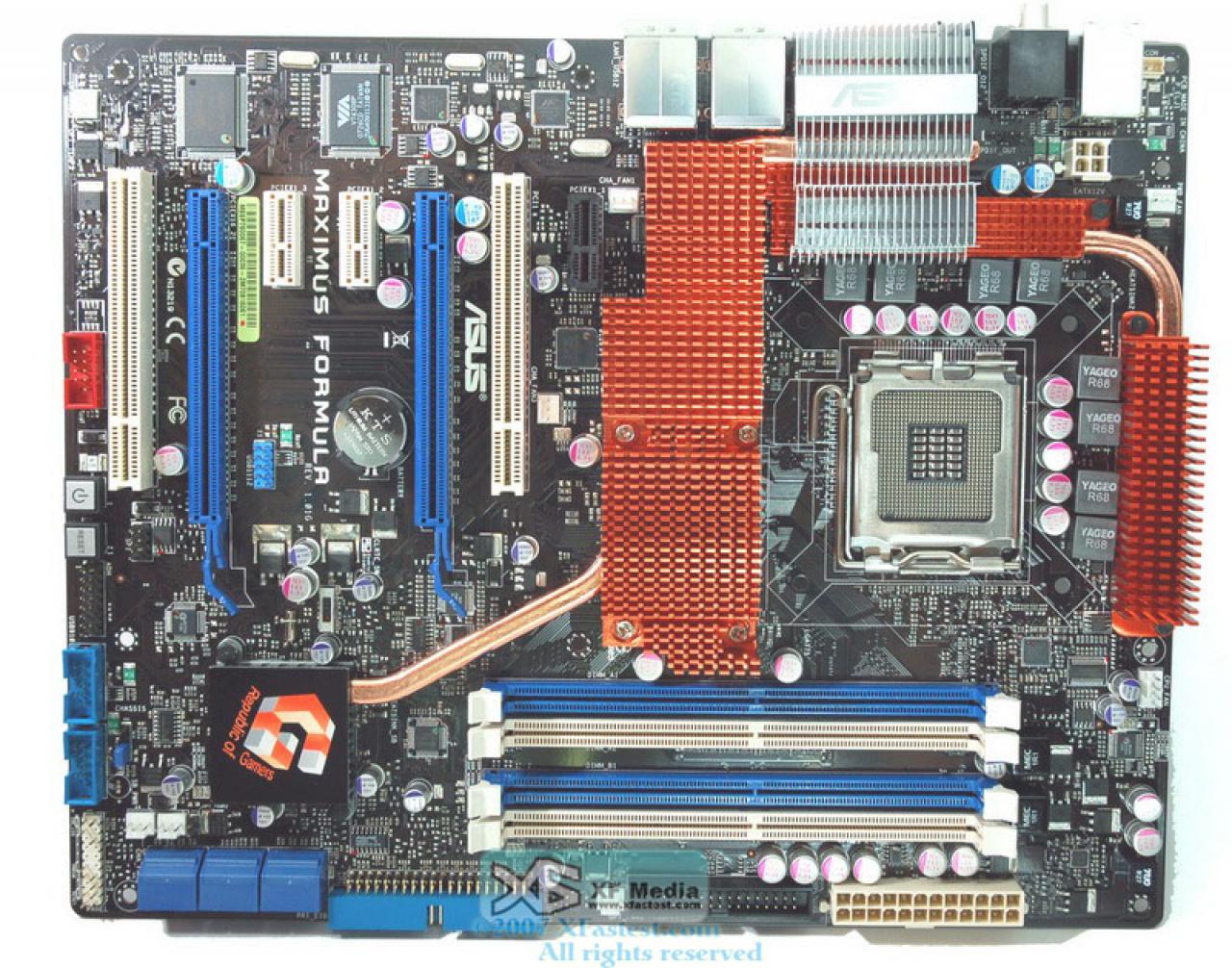 [05/09/2007] Asus Maximus Formula ROG (Bild: Xfastest.com)