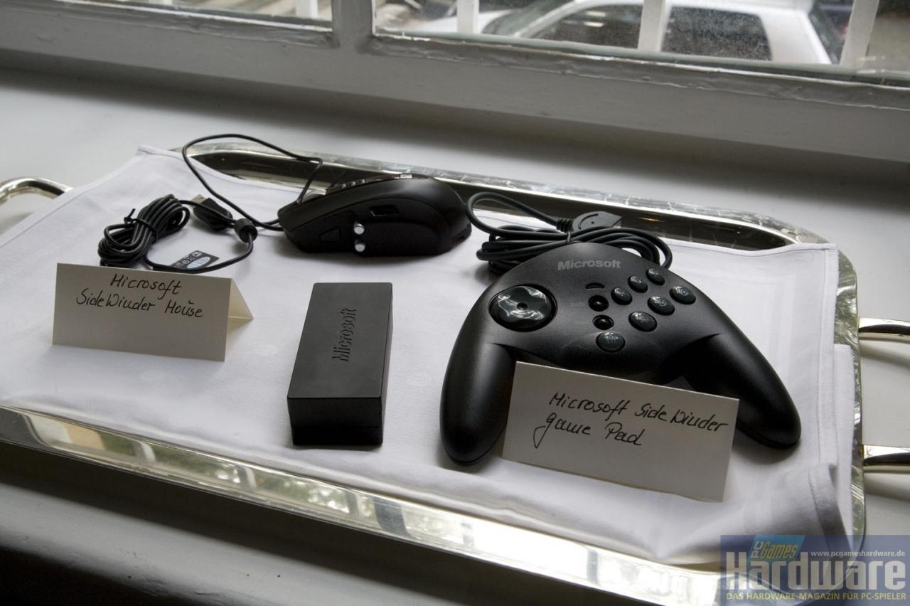 [18/09/2007] Sidewinder-Maus und Sidewinder-Gamepad