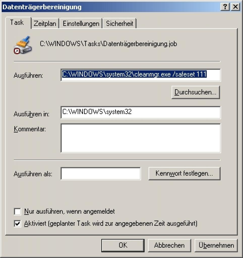 [10/09/2007] Rufen Sie mit „/safeset 111