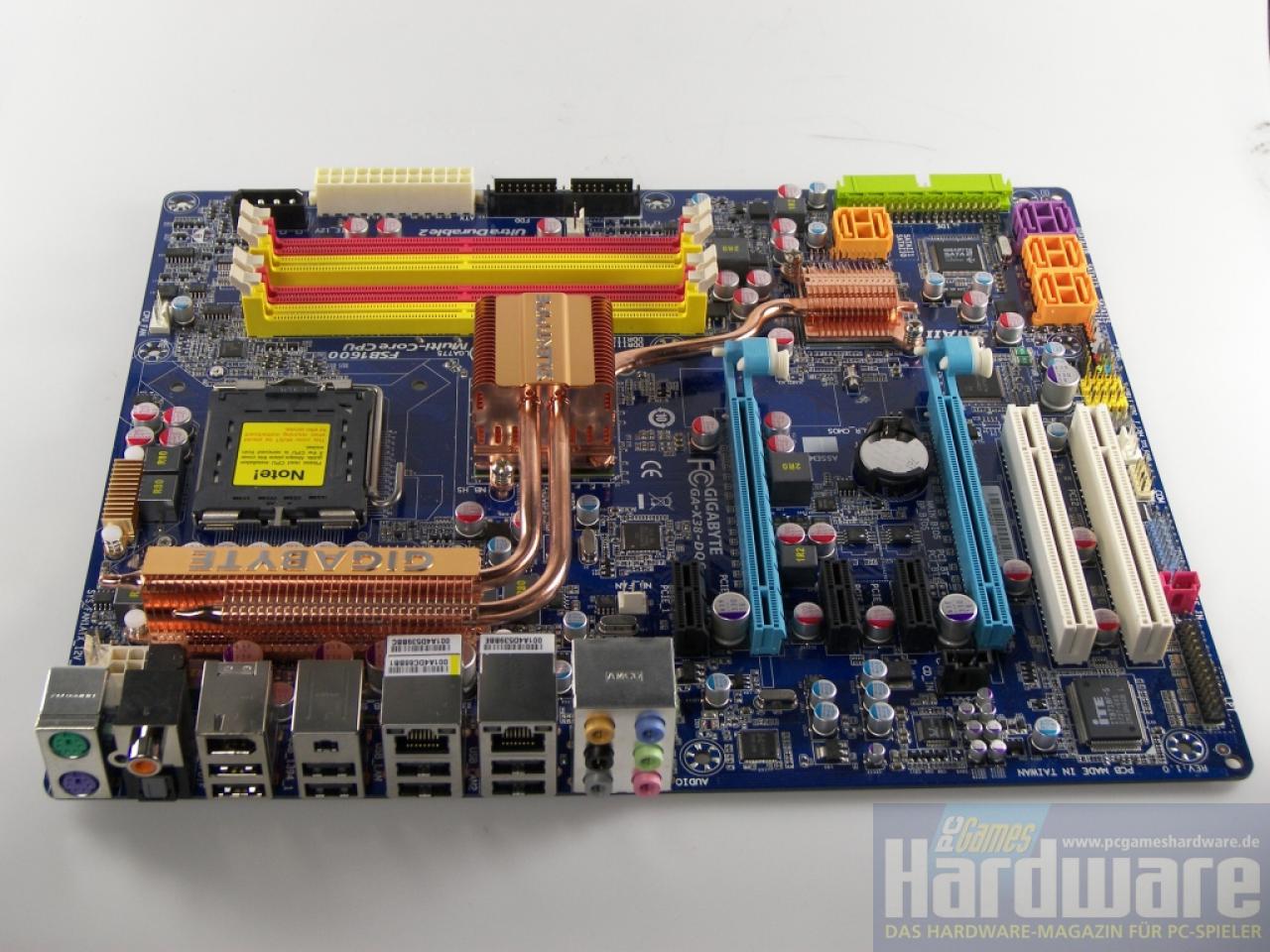 [11/09/2007] Mainboard mit X38-Chipsatz: das Gigabyte X38-DQ6
