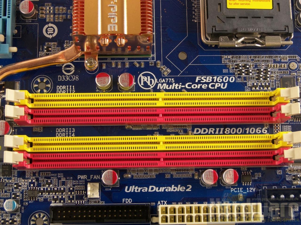 [11/09/2007] Mainboard mit X38-Chipsatz: das Gigabyte X38-DQ6