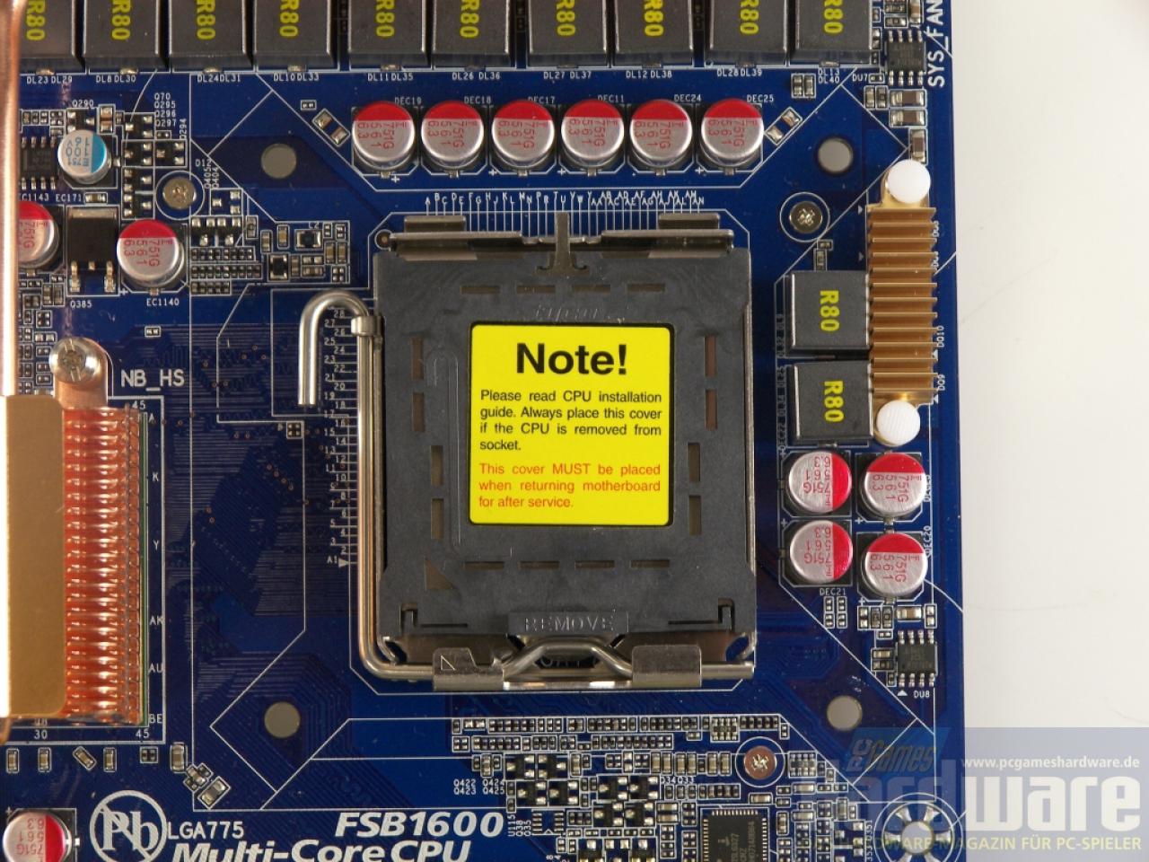 [11/09/2007] Mainboard mit X38-Chipsatz: das Gigabyte X38-DQ6