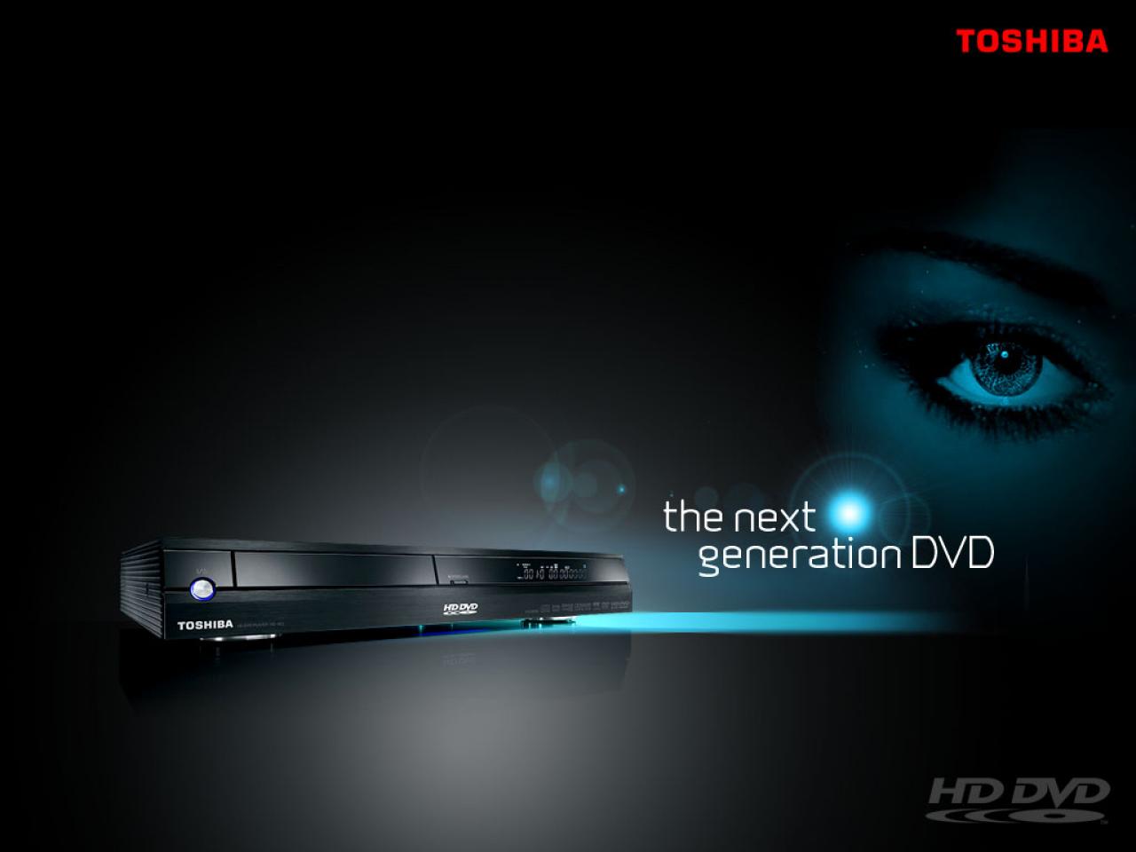 [25/09/2007] HD-DVD-Wallpaper von Toshiba