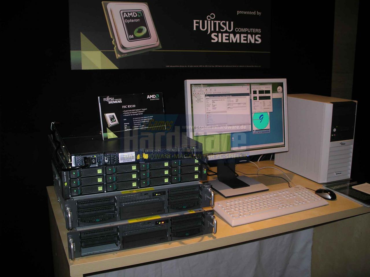 [13/09/2007] Fujitsu-Siemes-Server auf K10-Basis