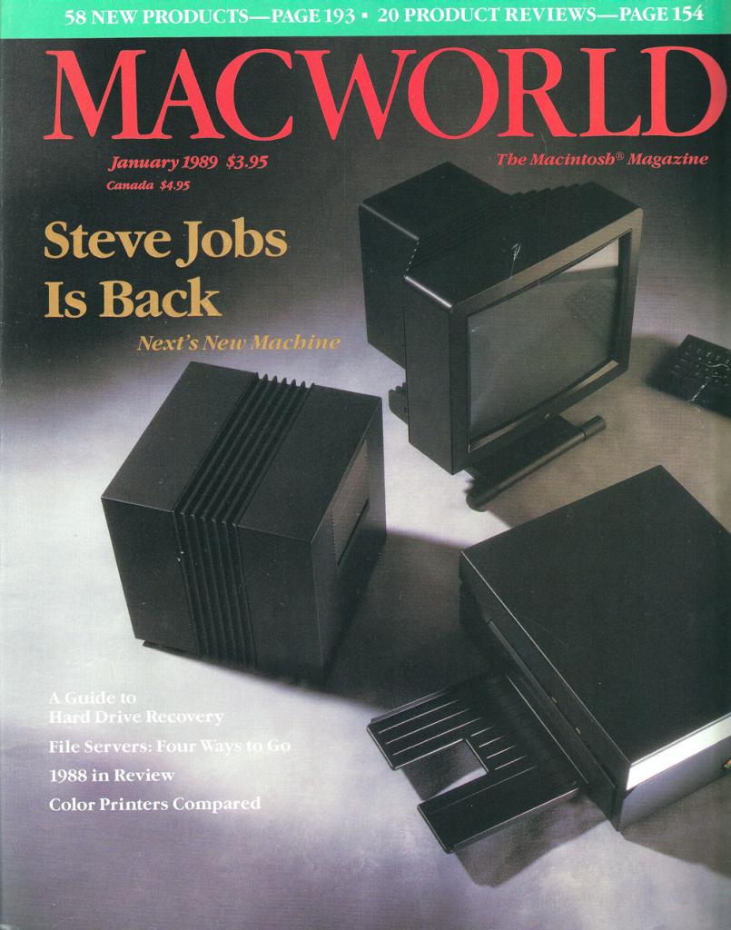 [11/09/2007] Ankündigung der NeXT-Computer (Bild: vectronicsappleworld.com)