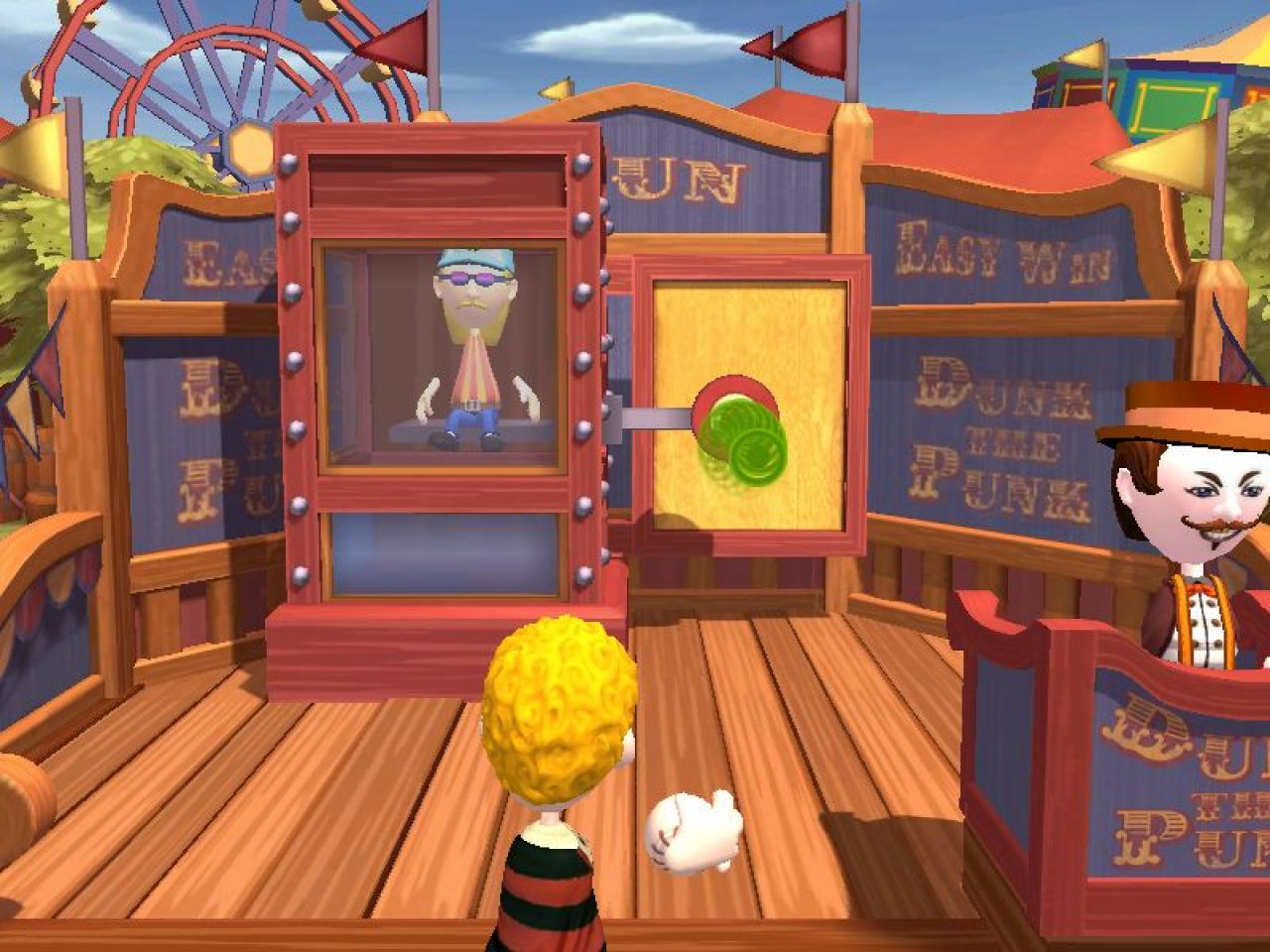 [12/10/2007] Carnival Games: Monkey See, Monkey Do! ist irgendwie nicht so der Hit. Da macht es mehr Spaß sich an die Nase zu fassen, fünf Mal im Kreis zu drehen und dann den vorher konsumierten Schnaps zu erbrechen.