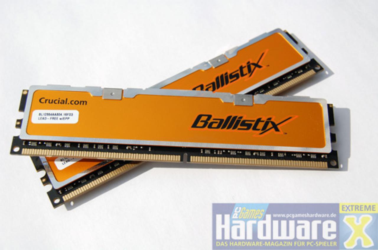 [05/10/2007] Crucial BallistiX PC6400 CL4