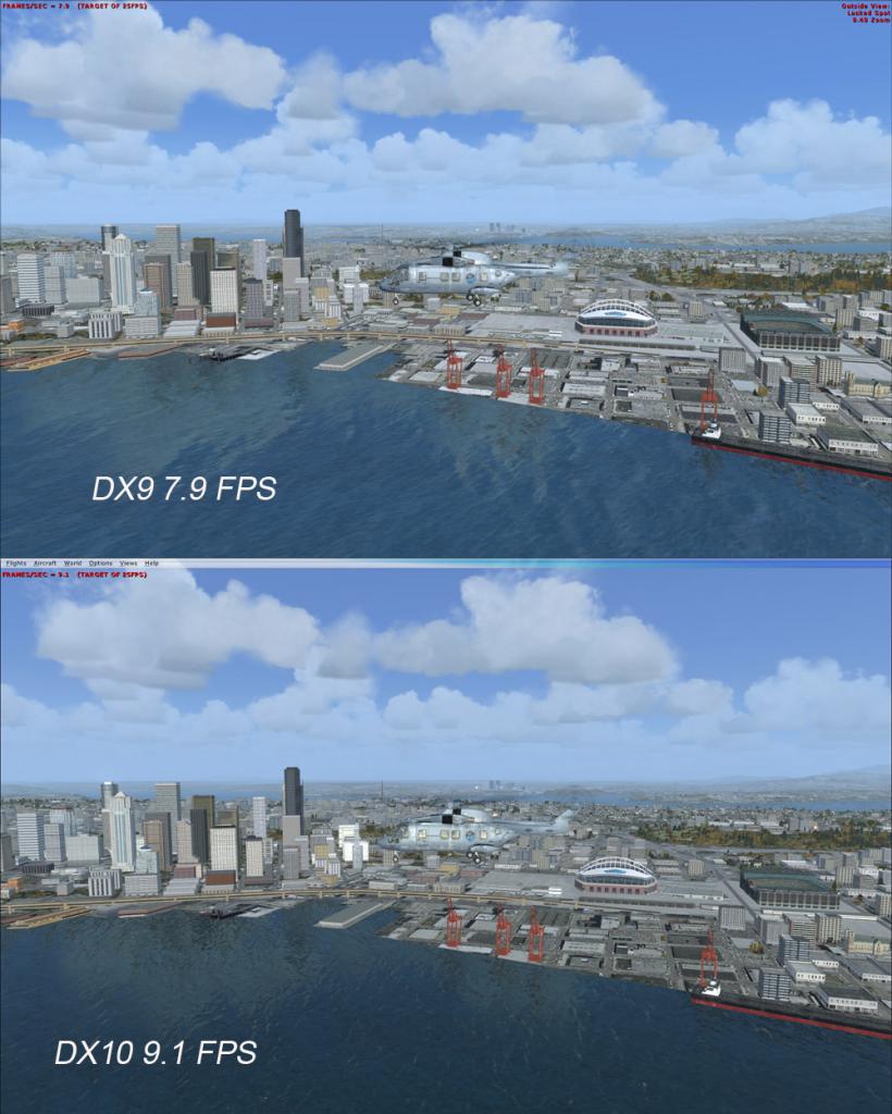 [08/10/2007] DX9 gegen DX10: maximale Details (Bild: User Cell)