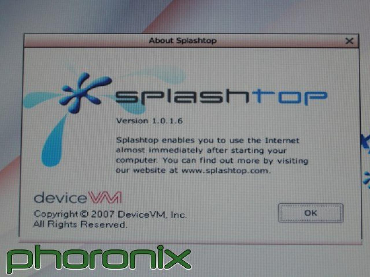 [08/10/2007] (Bild: phoronix.com)