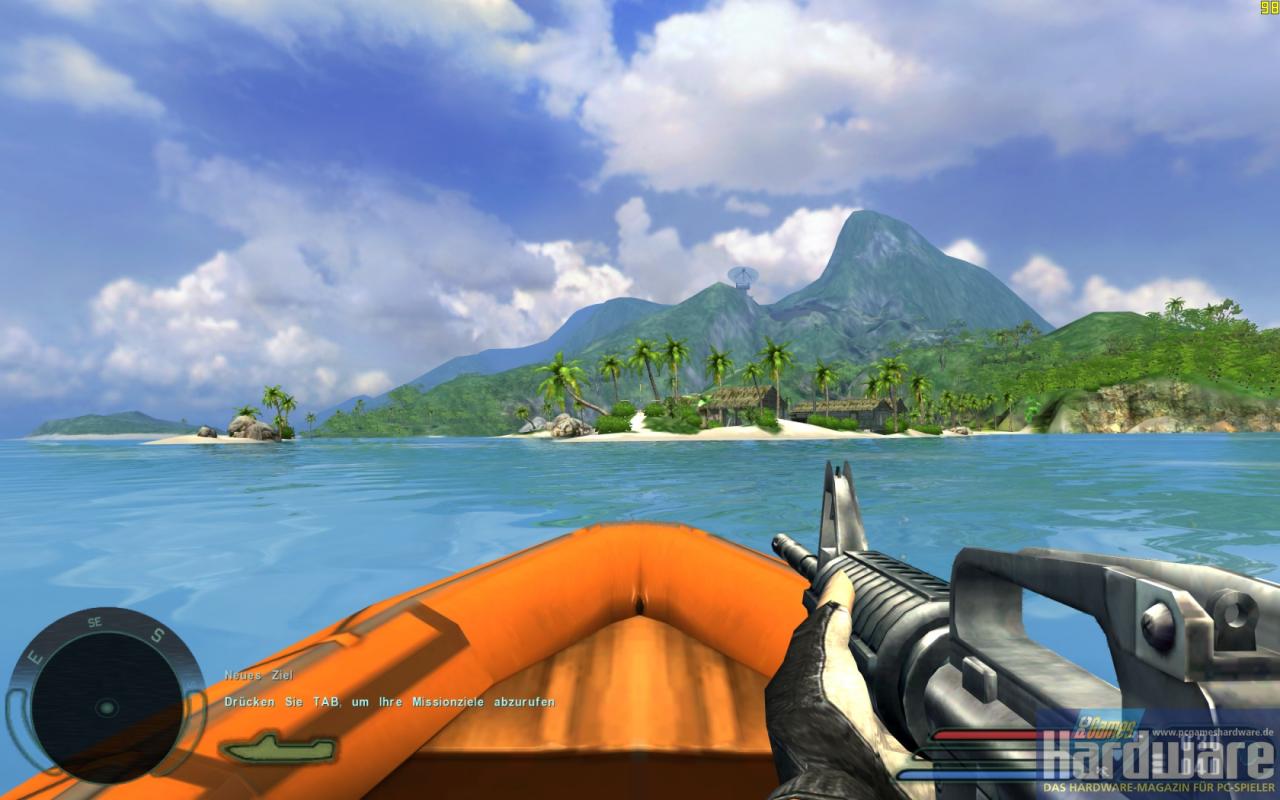 [23/10/2007] Far Cry mit maximalen Details über das Spielmenü 2