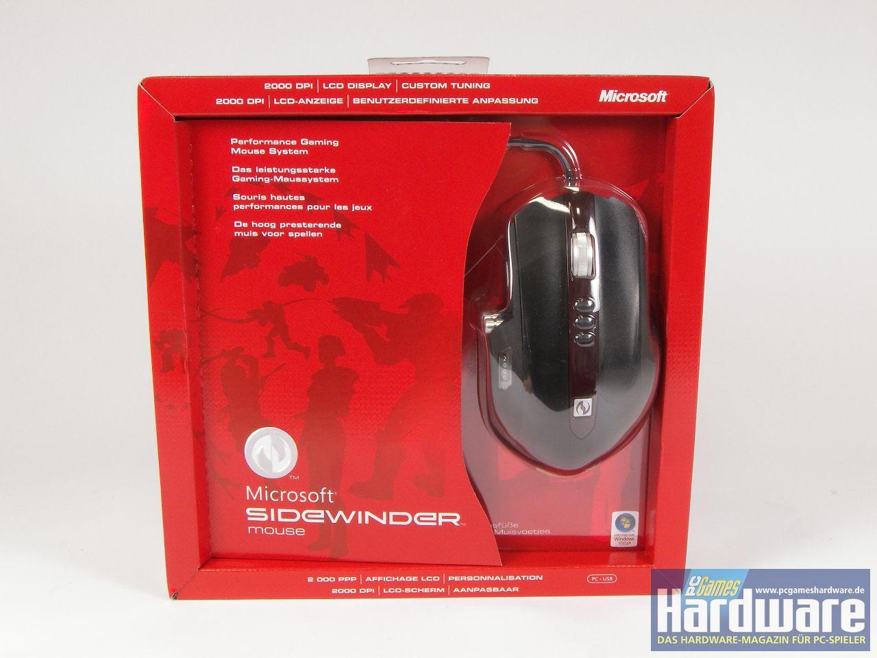 [09/10/2007] Microsoft Sidewinder Mouse (Bild: PCGH)