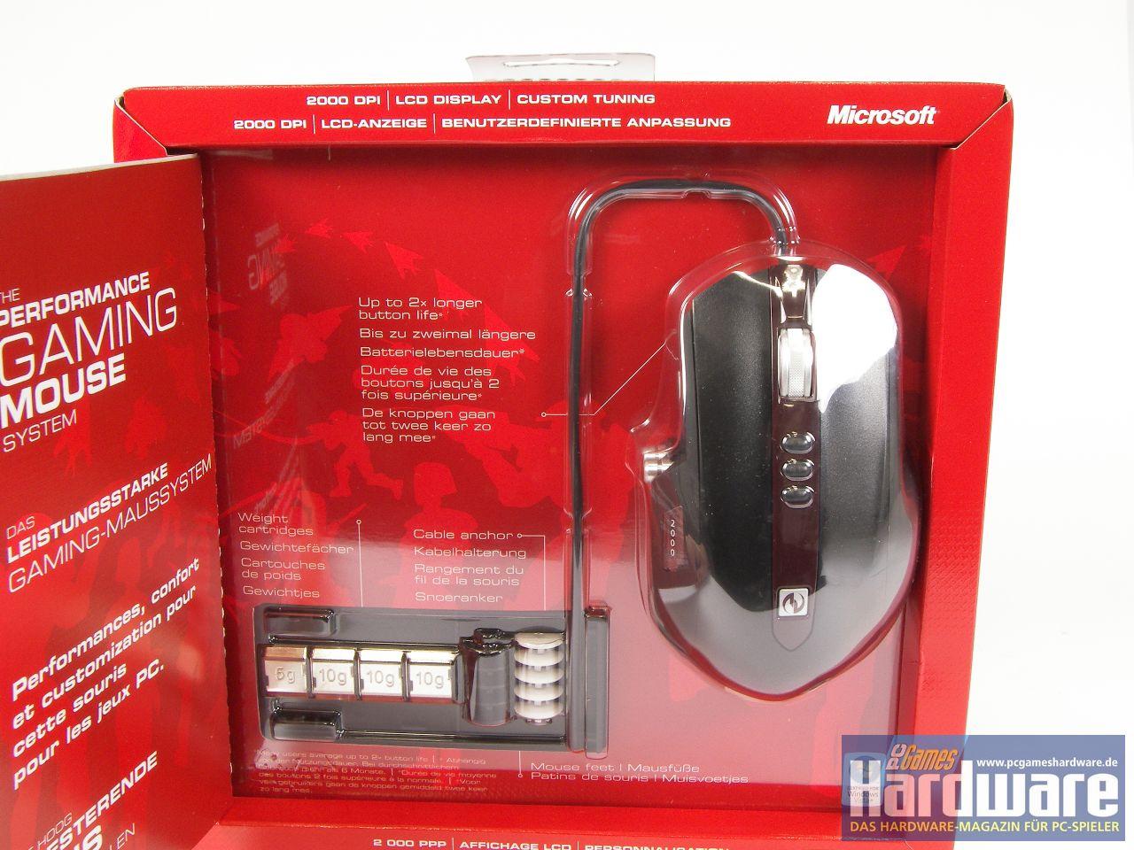 [09/10/2007] Microsoft Sidewinder Mouse (Bild: PCGH)
