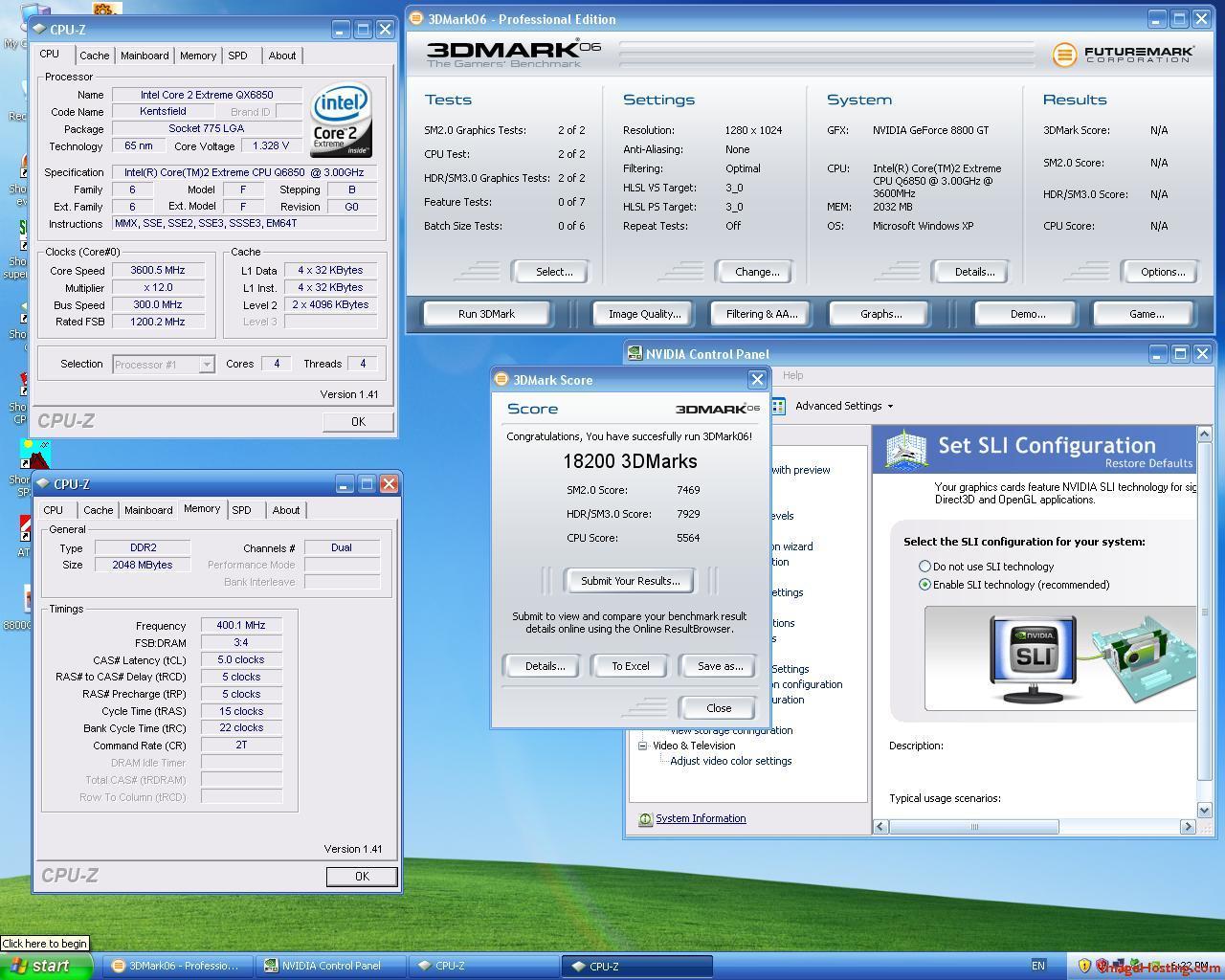 [26/10/2007] 8800 GT SLI (Bild:vr-zone.com)
