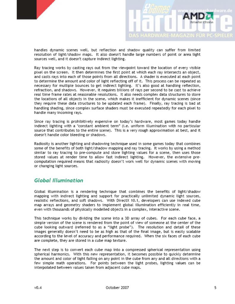 [29/10/2007] AMD-Präsentation D3D10.1/HD3800-Reihe (Bild: PCGH)