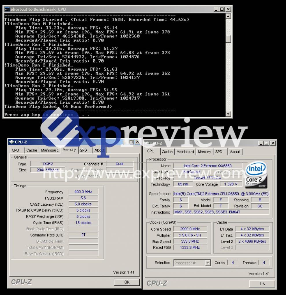 [30/10/2007] CPU-Z QX6850