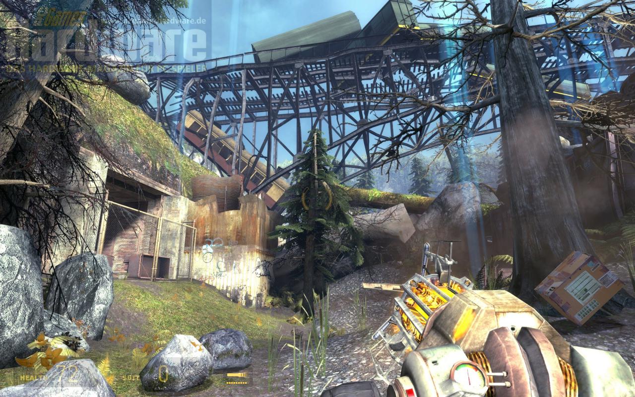 [13/10/2007] Screenshot aus dem PCGH-Benchmark (1.920x1.200, 16xQ-MSAA, 16:1 AF, max. in-Game-Details)