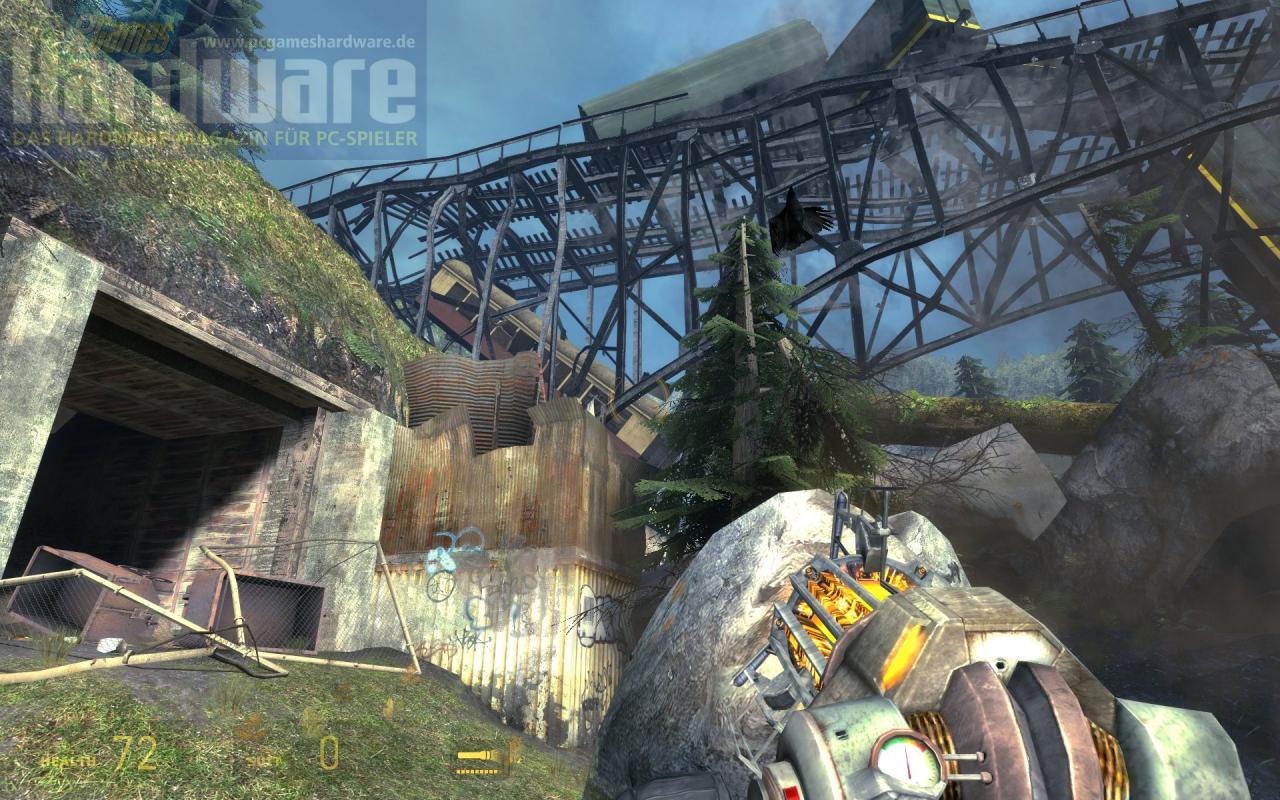 [13/10/2007] Screenshot aus dem PCGH-Benchmark (1.920x1.200, 16xQ-MSAA, 16:1 AF, max. in-Game-Details)