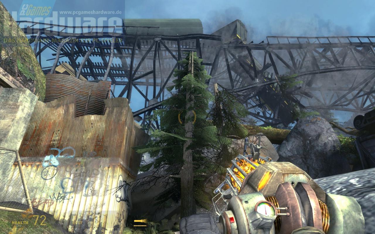 [13/10/2007] Screenshot aus dem PCGH-Benchmark (1.920x1.200, 16xQ-MSAA, 16:1 AF, max. in-Game-Details)