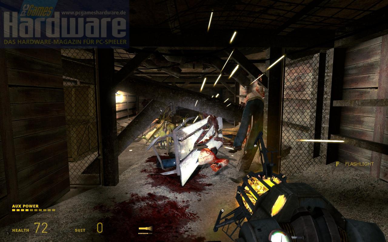 [13/10/2007] Screenshot aus dem PCGH-Benchmark (1.920x1.200, 16xQ-MSAA, 16:1 AF, max. in-Game-Details)