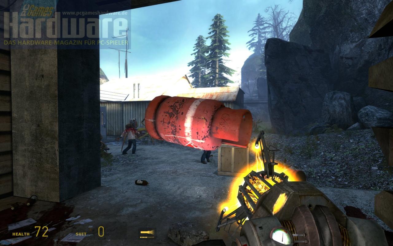 [13/10/2007] Screenshot aus dem PCGH-Benchmark (1.920x1.200, 16xQ-MSAA, 16:1 AF, max. in-Game-Details)
