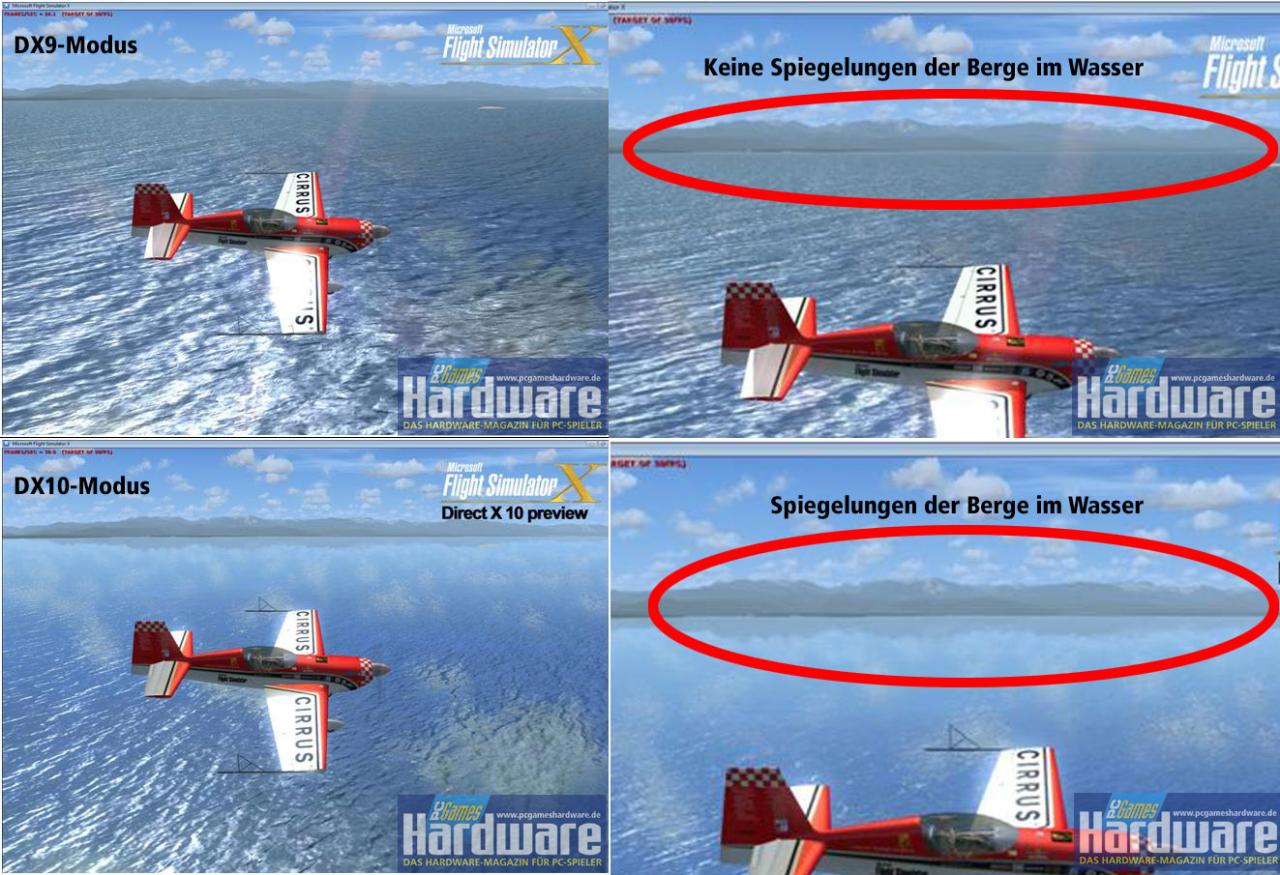 [06/10/2007] FSX: DX9 gegen DX10