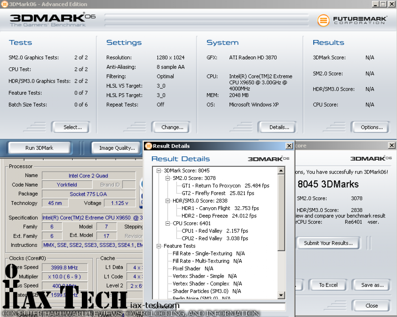 [12/11/2007] HD3870, 8x AA (Bild: iax-tech.com)
