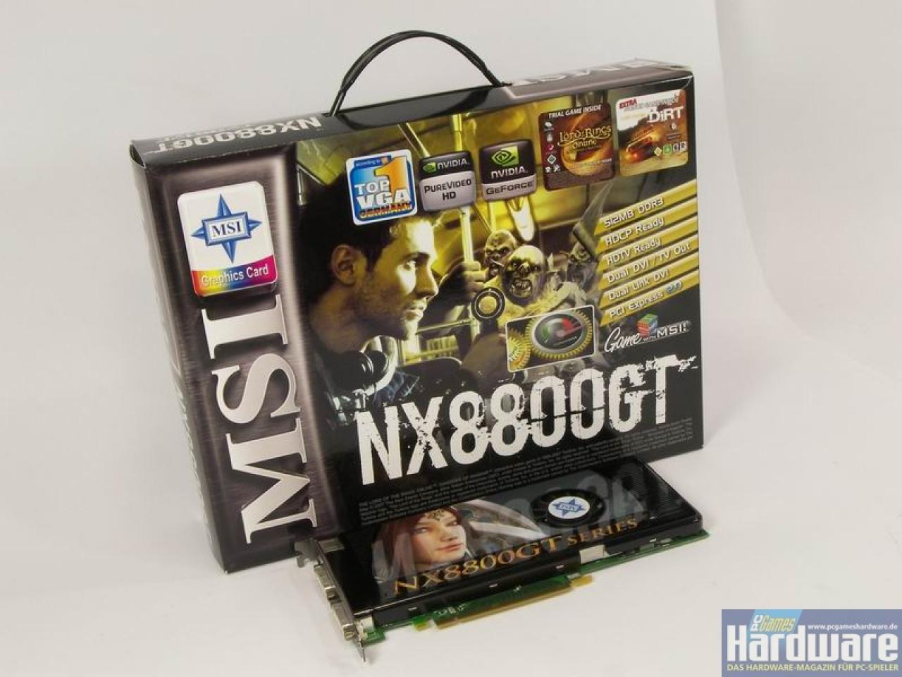 [02/11/2007] MSI Geforce 8800 GT