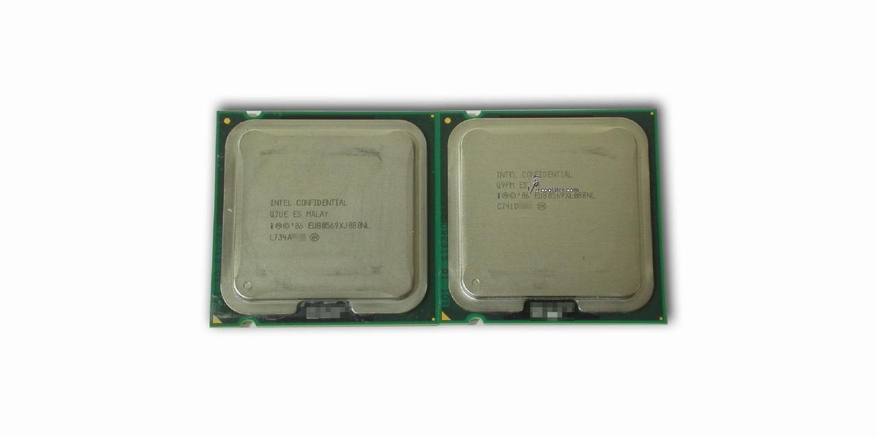 [17/11/2007] Links: QX9650. Rechts QX9770