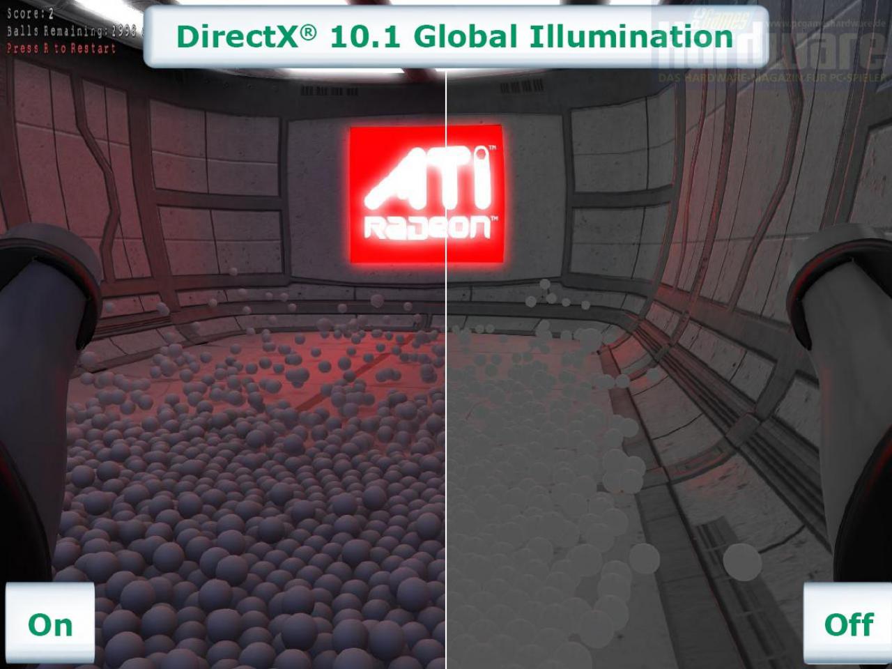 [15/11/2007] AMD-Launchpräsentation HD38x0-Reihe (Bild: PCGH)