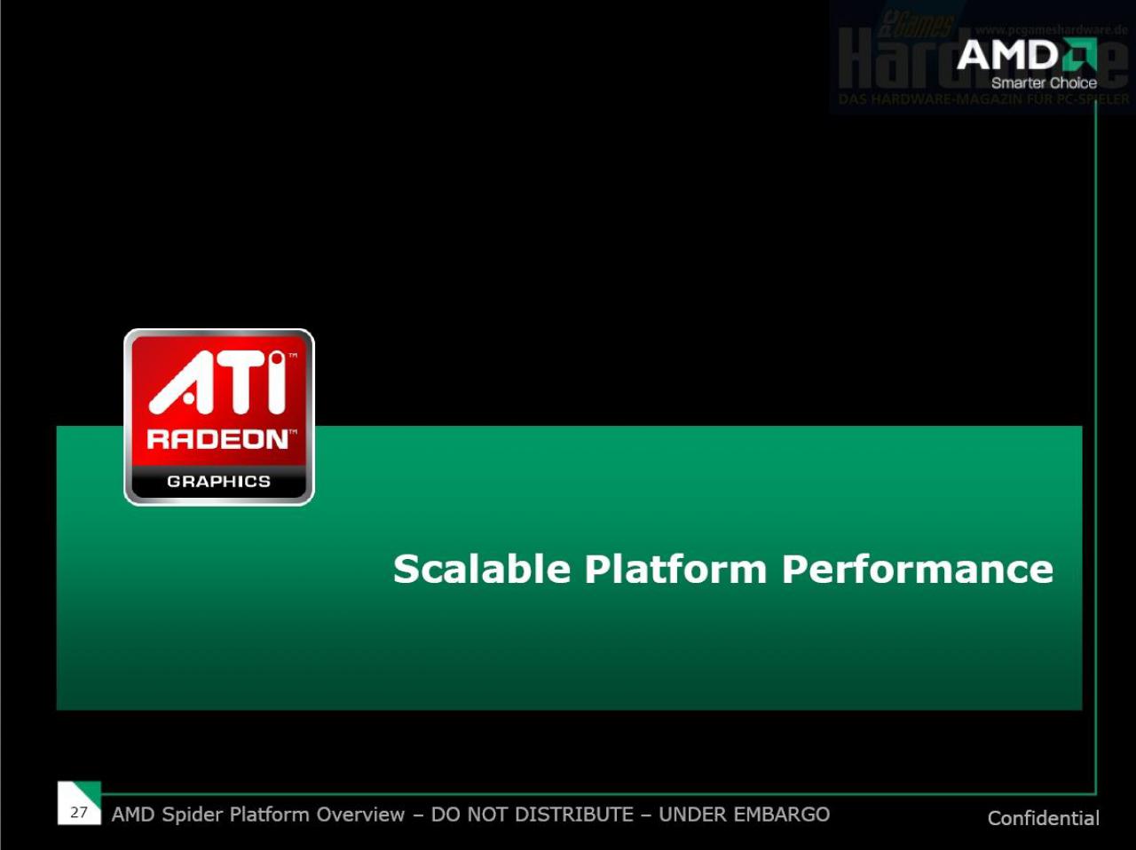 [15/11/2007] AMD-Launchpräsentation HD38x0-Reihe (Bild: PCGH)