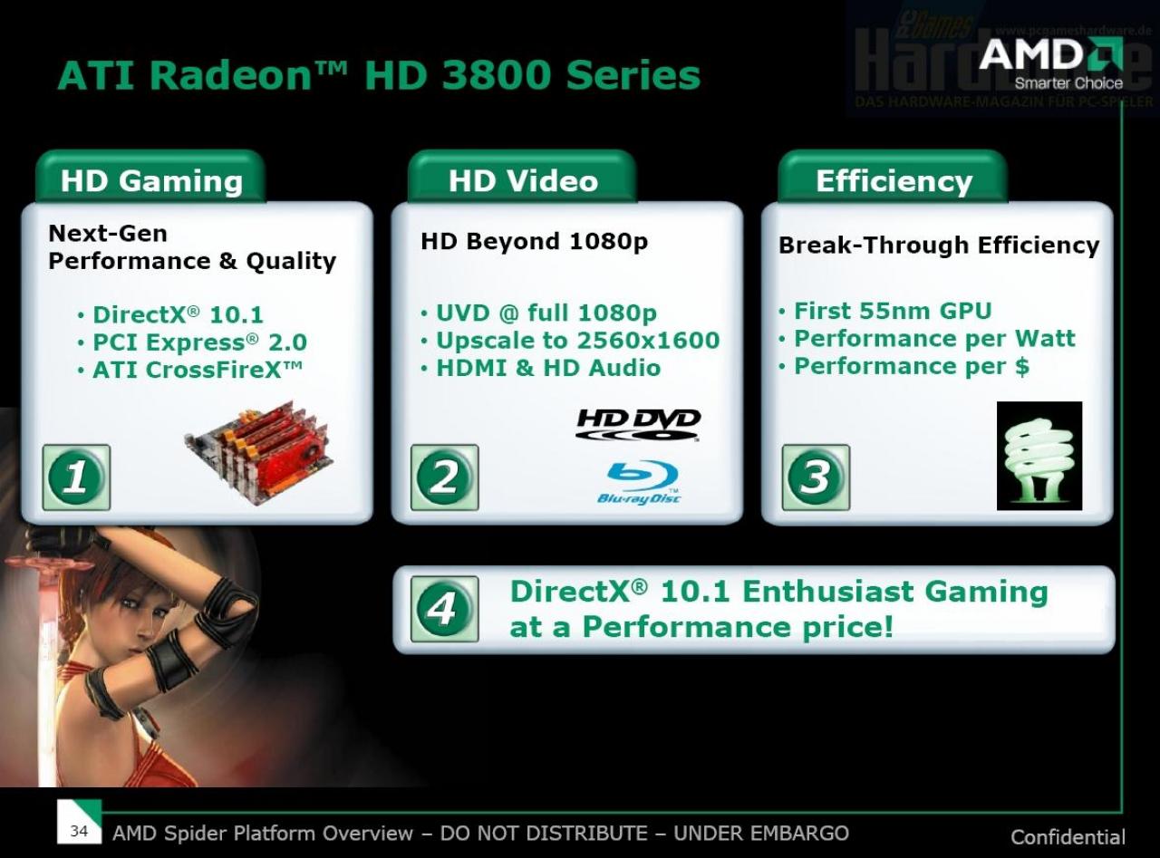 [15/11/2007] AMD-Launchpräsentation HD38x0-Reihe (Bild: PCGH)
