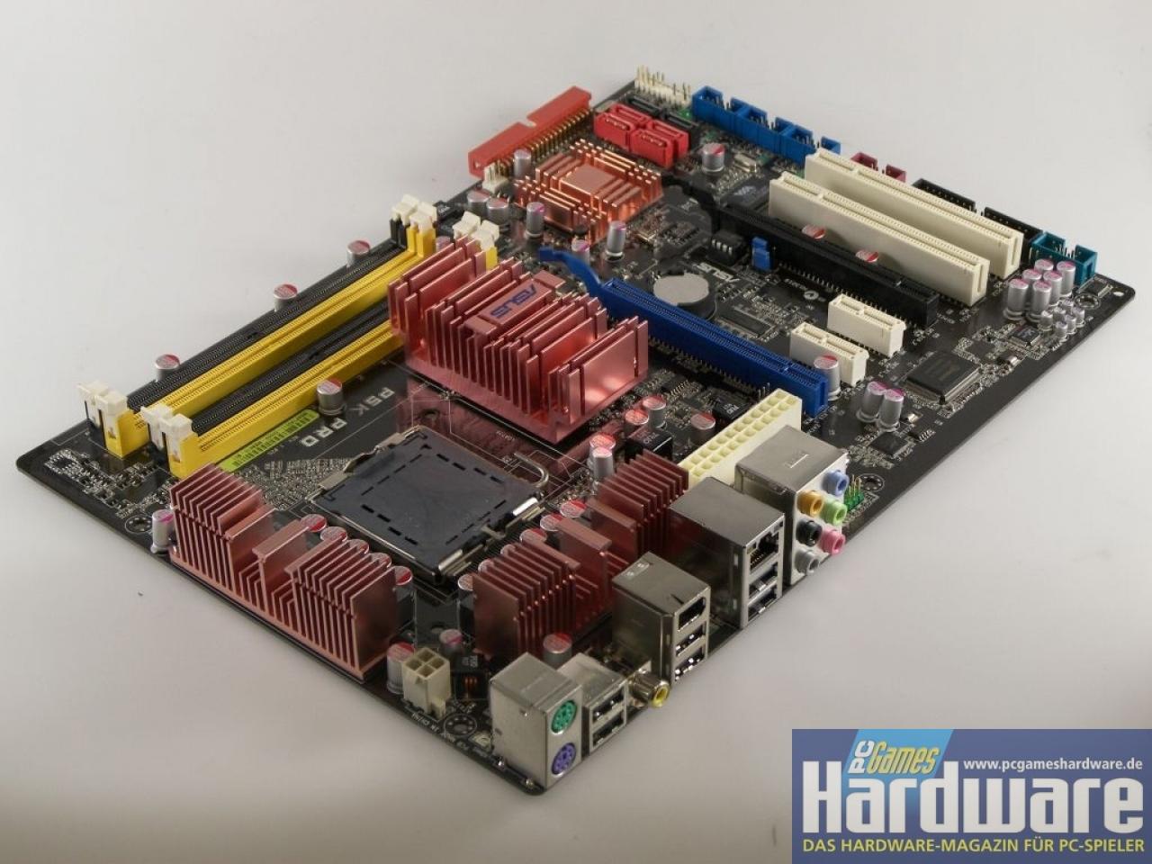 [29/11/2007] Asus P5K Pro (Bild: PCGH)