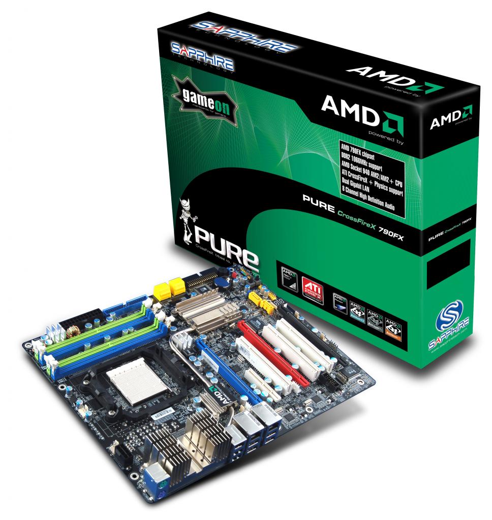 [08/11/2007] SappCrossFireX PC-AM2RD790 (Bild: sapphiretech.com)